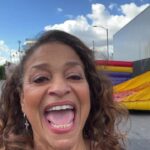 Debbie Allen Instagram - The Sun Came Out!!! ☀️ Here waiting for you 💋🎡🎢
