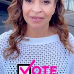 Debbie Allen Instagram - Calling All Ladies! 📢 I’m partnering with @Register_Her and @FeelGoodAction to get more women to register and turn out to vote. Women - come out, use your voice, and take control of our future because our basic human rights are on the line. I need 1000 of you to click the link in my bio to verify that you’re registered to vote, and if you’re not, register now! Share the link with your friends and family to make sure they’re registered, too. And when the time comes, VOTE. 🗳