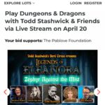 Deborah Ann Woll Instagram - Another chance to bid on a seat at the virtual table to play D&D with myself and a row of fantastic people and players! For a great cause @pablovefoundation !! Go bid NOW, Adventurers! Looking forward to it! LINK IN BIO!!!
