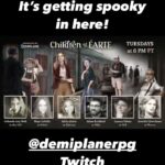 Deborah Ann Woll Instagram - Tonight!! Don’t miss it!! We are having so much fun. @demiplanerpg @aliciamariebody @hopelavelle @dreamwisp @laurenoboe @badeyeadam