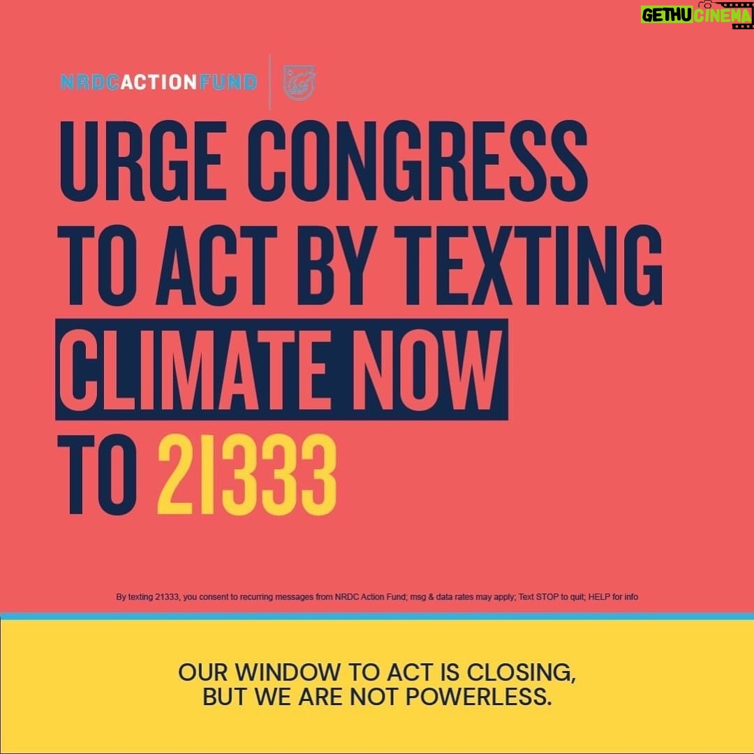Deborah Ann Woll Instagram - The climate crisis isn’t just about future generations. It’s going to have serious, adverse effects for us all if we don’t take immediate action. Now is the time to let Congress know – we need the strongest pro-climate legislation possible. Text CLIMATE NOW to 21333 or visit www.nrdcactionfund.org