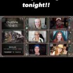 Deborah Ann Woll Instagram - A new chapter of Children of Éarte is happening tonight!! 6P PST on @demiplanerpg twitch channel. Join myself, Silas, Fairuza, Maeve, Neb, and Robin as we continue our adventures!