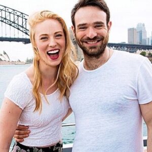 Deborah Ann Woll Instagram - Happy birthday, Charlie Cox!!! Miss you! Hope it’s a great day!! ❤️🎄🎁🎉