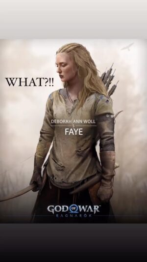 Deborah Ann Woll Instagram - Go play video games people! #godofwar #godofwarragnarok #faye #playstation