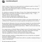 Debra Messing Instagram - An unprovoked massacre. Attacking by air, by sea and by land. Hundreds murdered, over 1000 injured, elderly women and children taken hostage. 3500 missiles launched. Hamas is an internationally recognized terrorist group , backed by Iran, whose doctrine-stated-mission is to kill every Jew in the world. To annihilate every Jew in Israel and dismantle the democracy. This is not a two sided conflict. This is a coordinated terrorist attack. The only thing that should be in your mind and heart today is compassion and prayers for Israel. 🇮🇱🙏🏼 Repost: @mandanadayani ❤️