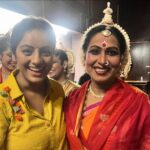 Deepika Singh Instagram - Yesterday with the legendary @sujatamohapatra_official mam & her troup . Totally enjoyed her divine performance at @ncpamumbai in Mudra Dance festival. . . #odissi #sujatamohapatra #sanatanchakarvarty #dancefestival #classicaldance #classicaldancer #deepikasingh