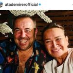Demet Akbağ Instagram – 💙💙 @atademirerofficial