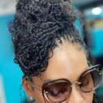 Demetria McKinney Instagram - Sending love right back out to you all for the outpouring of support in my #locjourney ! I'm nervous, excited, and overall in LOVE so far. I know there's a lot to learn, but I'm down for it! This was right after completion! ##natural hair #hair #microlocs