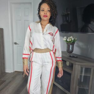 Demetria McKinney Instagram - #aboutlastnight
Went out to see @newedition in concert with @cviro4real and @dallasthestylist  and had such a great time! Got all #cute in #burberry and Cai rocked @fendi. Big shouts to @realjohnnygill22 
 #newedition #music #goodtimes
#fashion
#microlocs
#hair 
#naturalhair 
#Fendi 
#concertoutfit