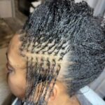 Demetria McKinney Instagram - Just a lil #BTS of my #sisterloc installation! It's the #grid for me!!!! It took 531 locs and 53 hours to begin my journey! So far, I LOVE IT! Still a little thin feeling but I'm not uncomfortable wirh them in any way! The get up n go of it all has been incredible lol! I'll keep yall posted on how it evolves......xo!