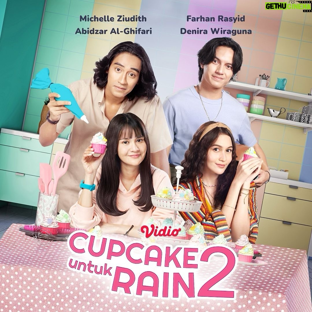 Denira Wiraguna Instagram - Surprisee!! Penasaran kan gimana CupcakeUntukRain Season 2? Pastinya bisnis cupcake masih berlanjut, gimana kira2 drama percintaan dan persahabatan nya?? Jadi semanis cupcake ngga yaa.. Biar kalian ga penasaran, kita akan kasih 2 EPISODE setiap SABTU! Temukan jawabannya di Vidio Original Series: Cupcake Untuk Rain 2, mulai 26 November, hanya di Vidio! @vidiooriginals #CupcakeUntukRain2