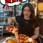 Denise Bidot Instagram - Happy Monday!!! Today I’m sharing my new favorite pizza in nyc @eastvillagepizza !!!! This was beyond my wildest dreams and literally the most delicious pizza ever!! They DID THAT. It’s no wonder they have over a million followers, this pizza just hits different. 👏🏼👏🏼👏🏼🍕 #pizza #nyceats #pizzalover #foodie #foodstagram