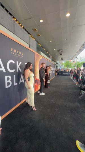 Denise Bidot Instagram - Had the most amazing time at the @BacktoBlackfilm premiere. The movie was truly magical and Marisa Abela’s performance was a beautiful tribute to Amy. As a big Amy Winehouse fan myself, I wholeheartedly approve and the music was superb. You have to go watch it on the big screen in theaters now!
TY @iheartradio 
🎶🎬🖤
 #BackToBlackFilm  #FocusFeaturesPartner