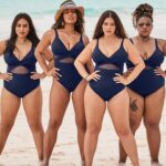 Denise Bidot Instagram - Strike a pose 📸💛. Shooting with the ever talented @wattsupphoto in the Bahamas with @swimsuitsforall was nothing shy of a dream. I’m so grateful to have worked with such an incredible team and love seeing the campaign come to life. Everyone killed it and I’m so proud of this project. #swimsuitsforall #s4a #swimstarallstar