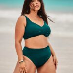 Denise Bidot Instagram - Strike a pose 📸💛. Shooting with the ever talented @wattsupphoto in the Bahamas with @swimsuitsforall was nothing shy of a dream. I’m so grateful to have worked with such an incredible team and love seeing the campaign come to life. Everyone killed it and I’m so proud of this project. #swimsuitsforall #s4a #swimstarallstar
