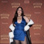 Denise Bidot Instagram - Last night. 🖤 @pamellafigueira styled me and gave me goth princess enenrgy for the @immortal_amc season 2 premiere. I loved this look so much. Thank you @thealist.us for the invite. ☺️ For everyone asking dress is @alanaeveofficial