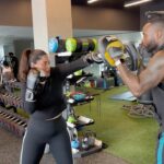 Denise Bidot Instagram - Getting stronger every day 🙏🏽 Check out my workout with @jerryrjoseph . Even tried some boxing this week . Having fun with this whole fitness thing…who knew. How’s everyone feeling today? 🤪🥊