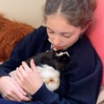 Denise Dumas Instagram - Para su cumple la sorprendimos a Fran con dos conejitos, que ella soñaba tener. Les puso Coco y Vainilla!!!! Nos matan de amor!!!!!!!! Lo único que nos faltaba! Jajajjajaj❤️❤️❤️