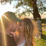 Denise Richards Instagram - It’s been a dream of mine & my husband’s to go to Tuscany. I was so lucky to shoot in Italy this past week so we decided to make a big trip out of it. Here we are Trying to capture the best pic & me looking ridiculous and my hair all crazy( we just went to the spa) I look at some of your photos and wonder who the hell is there to take them? Do you all travel with someone? Do you ask someone close by to shoot it? I’m so curious 😂 because most of you all that I follow your vacay pics looks really good!