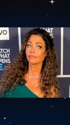 Denise Richards Instagram - Denise Richards and Sonja Morgan reenact the iconic #RHOBH upside down jacket scene! #WWHL