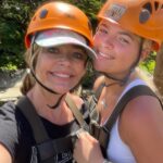 Denise Richards Instagram - First time ziplining!!! So fun