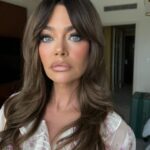 Denise Richards Instagram – Glam time for a secret project 💄