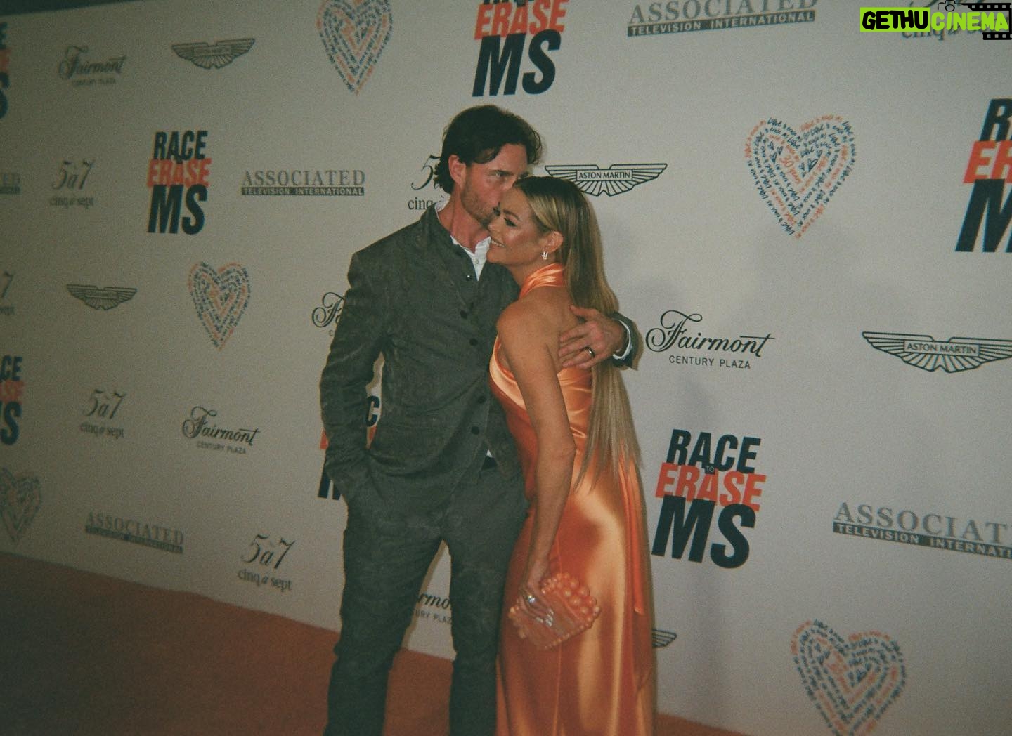 Denise Richards Instagram - FBF to this amazing night with my hubby 🧡🧡