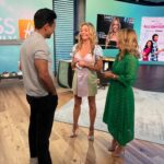 Denise Richards Instagram - On @accesshollywood today for #loveaccidentally on @amazonfreevee today! @mariolopez & I talk about #savedbythebell & @kithoover & I talk @onlyfans Glam: @glambypamelab Dress: @loveshackfancy