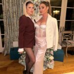 Denise Richards Instagram - Best time last night at @kathyhilton Holiday PJ party with @printfresh ! Thank you for the best time!