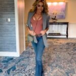 Denise Richards Instagram – Walking into meeting the fab 3…..