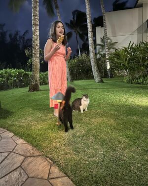 Denise Richards Instagram - An amazing Hawaii trip @turtlebayresort to celebrate my birthday with my wonderful family and friend. The staff went above and beyond and I couldn’t be more grateful. I loved being around the lush nature and beautiful island! A truly amazing trip with my favorite people. 🐢🌺💛