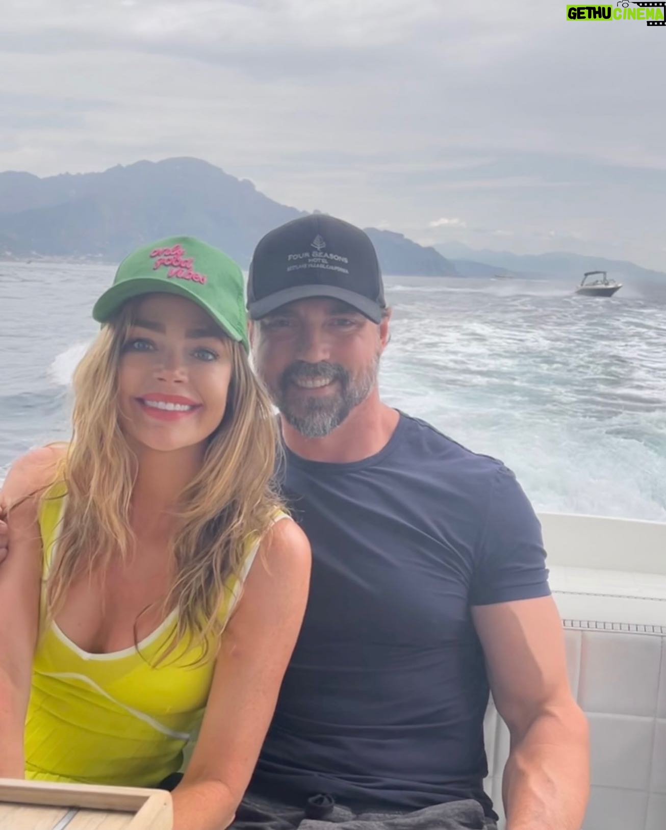 Denise Richards Instagram - Happy Anniversary my love š 4 yrs and many many many more to come. I canāt imagine going through this journey without you by my side. I love you so much. And best husband ever to support & love that Iām away on a mommy daughters trip on our anniversary. We will make up for it! I love you babesā¤ļø