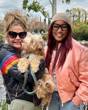 Denise Richards Instagram - Lunch with Kobe & @deniserichards thanks for the pics Denise 💕