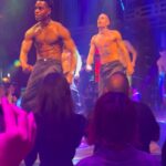 Denise Van Outen Instagram – @magicmikeliveldn Best night out! It’s a gift that keeps on giving😜😂 @sweeneyldn  @shanescarth 🔥🫶🏼 photo credit @brett_d_cove 📸