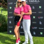 Denise Van Outen Instagram – Always a favourite in my golfing calendar @mike_tindall12 @tindallgolf @thebelfryhotelandresort with my partner in Gfore crime @jadetowns ⛳️😜. Charity pro am supporting @cureparkinsons @hambofoundation 🫶🏼 (Zara, love ya! ❤️legend 😘)