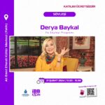Derya Baykal Instagram - Derya Baykal Söyleşi Programına Davetlisiniz! Fatih Ali Emiri Efendi Kültür Merkezi'nde 21 Şubat saat 13.00'te bir araya geliyoruz. Detaylı bilgi: 🔗 m.istanbulsenin.istanbul/100