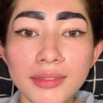 Devina Aureel Instagram – latian kalo diendorse sulam alis 🙏🏻