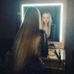 Devon Aoki Instagram - Like silk baby... @petergrayhair @natashamalova 🙏 styling @leilanilacson @theresidencyexperience ❤️