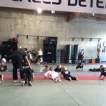 Devon Aoki Instagram - Morning inspiration! These push-ups are the real deal! Love our karate family @keithcookestudio #MasterDaniel #MasterJustine #MasterKeith ❤️ #BendtheElbow #BlackBeltEyes #Hunter