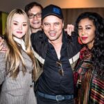 Devon Aoki Instagram - What a wonderful feeling celebrating my friend of 20 years Gerry Deveaux and the "Be Nice, Be Cool" movement and book he's launched--and worked on for the past three years! So proud of you! When my kids wake up tomorrow, I just know they are going to flip out! Animated pages and positive messages for them to devour. Love ❤️you! Here with the best crew and my BFF hostess @gelilapuck @idevoted @maiseldavid @kenna @becoolbenice thanks for photo @candytman...👌 next level suit @bella_freud 🤗