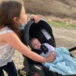 Devon Aoki Instagram - Loving this stroller that can get us to the top of the mountain no problem! Thanks @itsjeremyscott @cybex @cybex_global ❤️we love it