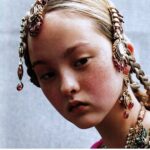 Devon Aoki Instagram - Freckle face @voguemagazine #14 #editorial #backintheday #frecklesmakingasplash 💦
