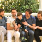 Devon Aoki Instagram - Love when these guys are in town. Missing the tribe already @tbailey13 @carolinevik @rlbailey @johnjbailey @jbailey13b #bestguysthatcanthankthebestparents ❤️️