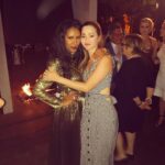 Devon Aoki Instagram - Congratulations and endless love to you both @gelilapuck @chefwolfgangpuck #walkoffame #losangeles 🌟🌟🌟🌟