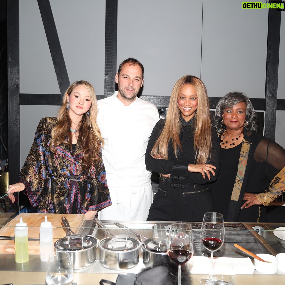 Devon Aoki Instagram - Thanks @miami2la aka Erica Zohar, you absolute divine friend and dynamo. Loved spending the evening with you, Tyra, James and Chef Daniel Humm of course! #elevenmadisonpark @danielhumm @cedlovesbacon @jbailey13b @elevenmadisonpark @knightsbridgewinery ❤️❤️❤️ #wow #epicdinner #whenhetalksyoulisten