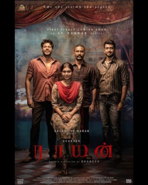 Dhanush Instagram - #Raayan 1st single soon