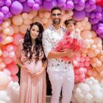 Dhar Mann Instagram - 35 weeks today, Myla Sky is almost here! 🙏🏽❤️ I wanted to take a second to say how incredibly grateful I am to have such an amazing partner @LauraG_143 by my side. Last night I watched her get up throughout the night from being so nauseous. Even though she was feeling sick and dealing with so much pain from pregnancy, her biggest concern was not to wake me up because she knew I had a busy day today. Of course I kept getting up to ask her what I could do to help her, but in typical Laura fashion she told me "I'm okay" and that she "doesn't need anything" so I should "go back to sleep." If you know Laura, you know she will never inconvenience anyone else regardless of the pain that she's going through. That's how big her heart is. Despite growing a baby inside of her and dealing with all the labor pains, she still manages to be a wonderful mom to our 1-year old, an amazing boss to the big team she manages, and the most incredible blessing to her family and I. I am so thankful for you baby, God truly blessed me when you came into my life. You have a level of strength and sacrifice I never even knew was possible. I love you so much and can’t wait to meet our baby girl! 👶🏻❤️