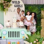 Dhar Mann Instagram - We had a wild time celebrating Ella Rose and Myla Sky’s birthdays 🎂🎉 We threw them a joint animal themed birthday for Ella being TWO Wild and Myla being the Wild ONE 🐪🐾 They may be too young to ever remember this paw-ty but it was an adventure that we’ll never forget 😍