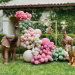 Dhar Mann Instagram - We had a wild time celebrating Ella Rose and Myla Sky’s birthdays 🎂🎉 We threw them a joint animal themed birthday for Ella being TWO Wild and Myla being the Wild ONE 🐪🐾 They may be too young to ever remember this paw-ty but it was an adventure that we’ll never forget 😍