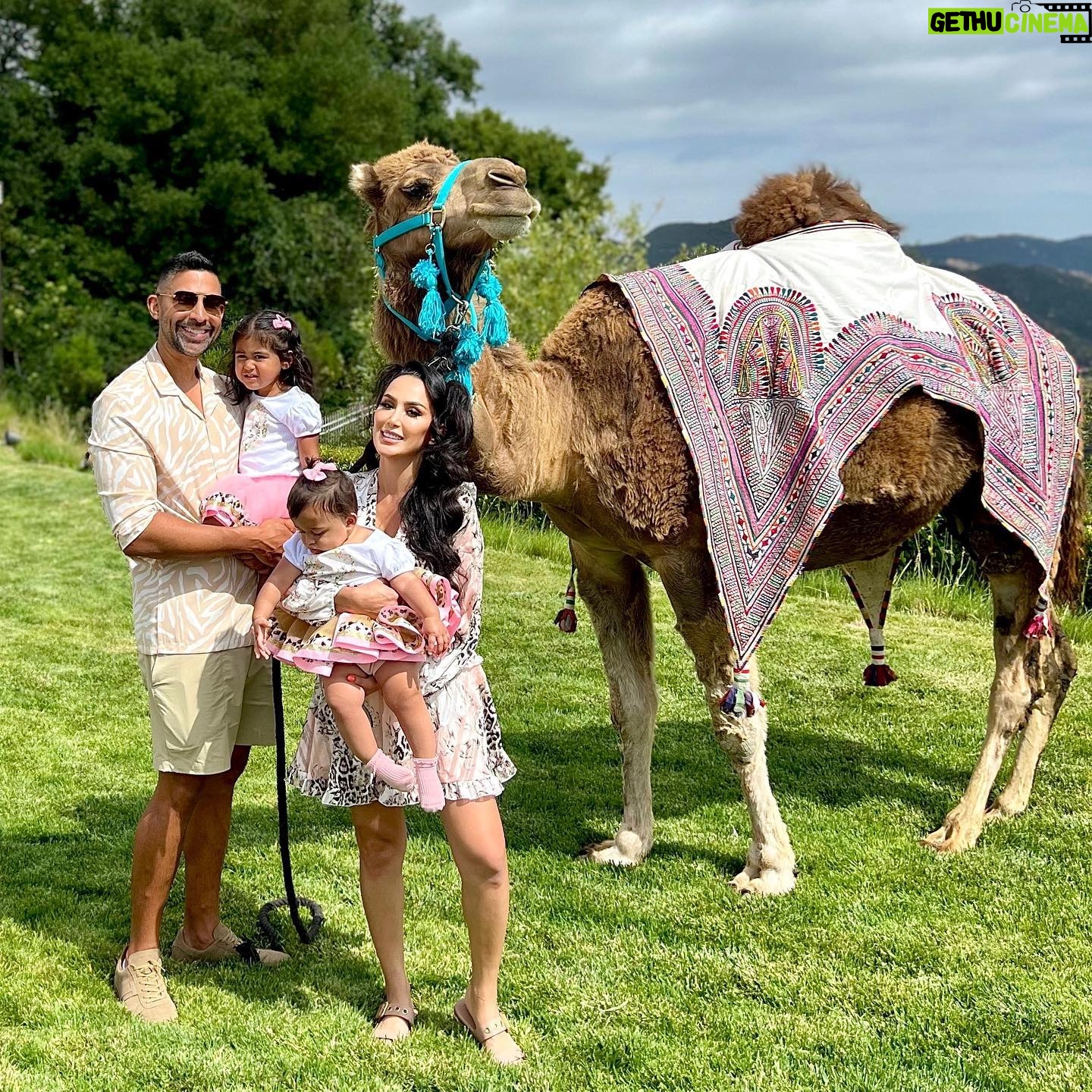 Dhar Mann Instagram - We had a wild time celebrating Ella Rose and Myla Sky’s birthdays 🎂🎉 We threw them a joint animal themed birthday for Ella being TWO Wild and Myla being the Wild ONE 🐪🐾 They may be too young to ever remember this paw-ty but it was an adventure that we’ll never forget 😍
